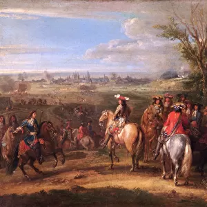 Meulen - Louis XIV at a Siege N070471