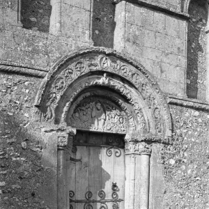 Decorative Norman doorway print
