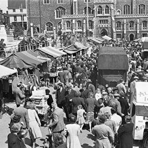 Norwich market in 1948 MF98_01664_16