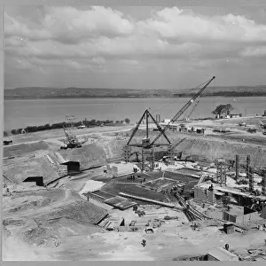 Nuclear Power Station construction 1950s JLP01_01_074_02