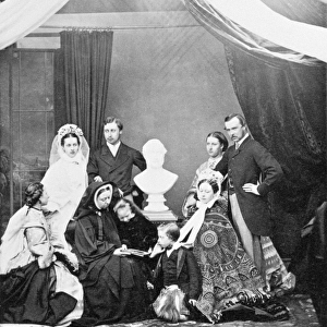 Queen Victoria and her family N950005