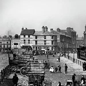 Smithfield Market, Birmingham c. 1890s OP09004
