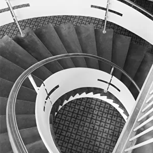 Spiral staircase, Royal Festival Hall HKR01_04_476