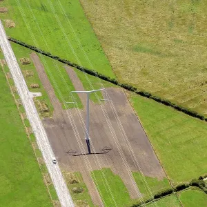 Print of T Pylon Construction in Somerset, 2022