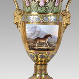 Vase depicting a Quagga, Apsley House N070666