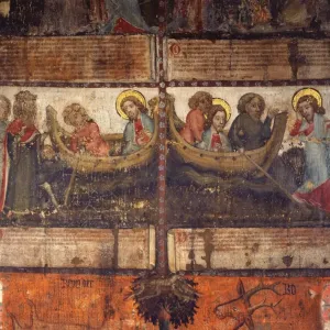 Westminster Abbey, Chapter House wall painting J870423