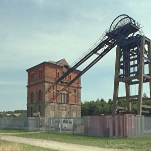 Winding House and Headstocks at Bestwood Colliery