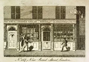 Victorian shopping and dining Collection: 157 New Bond Street, London 1801 J000138