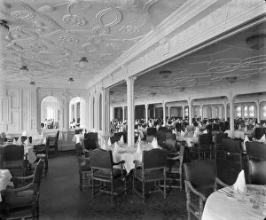 Images Dated 30th November 2018: 1st class saloon, RMS Olympic BL24990_036