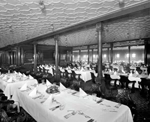 RMS Olympic Collection: 2nd class saloon, RMS Olympic BL22563_002