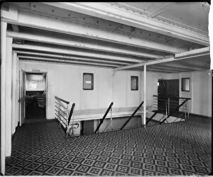 Liner Collection: 3rd class companionway, RMS Olympic BL24990_049
