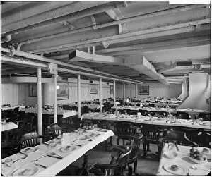 Images Dated 30th November 2018: 3rd class dining, RMS Olympic BL24990_047