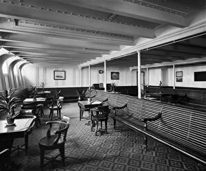 Images Dated 30th November 2018: 3rd class saloon, RMS Olympic BL22563_010