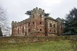Midland Castles Collection: Acton Burnell Castle DP139086