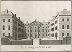 Georgian Buildings Collection: The Admiralty, Whitehall 1750s 6C_WHI_1750_B