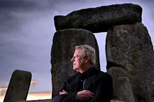 People Posed Collection: Al Gore at Stonehenge DP137787