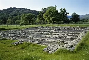 Roman forts Collection: Ambleside Roman Fort K930152
