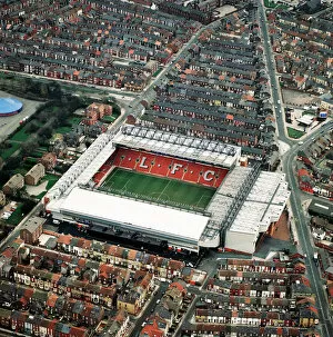 Football grounds from the air Collection: Anfield EAW673558