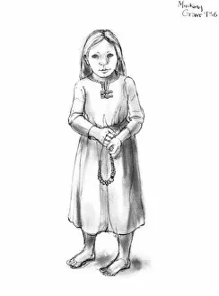 Child Hood Collection: Anglo-Saxon girl N090542