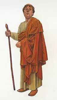 Monastic Collection: Anglo Saxon Monk N080565