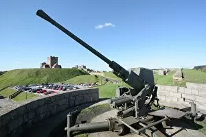 Artillery Collection: Anti-aircraft gun, Dover Castle N060651