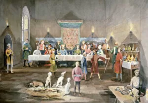 Castles Illustrations Collection: Arthurs Hall, Dover Castle J860404