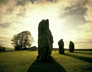 Stone Age Collection: Avebury Stone Circle J900435