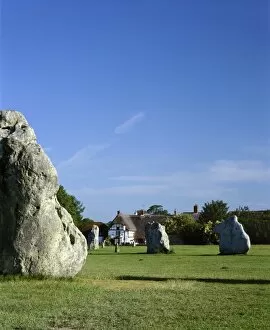 Avebury World Heritage Site Collection: Avebury Stone Circle K020802