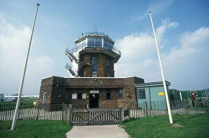 Images Dated 30th September 2022: Barton Aerodrome Control Tower PLA01_04_049