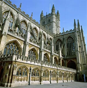 Abbeys and Priories in South-West England Collection: Bath Abbey K991533