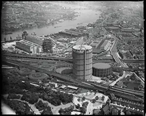 Industry Prints: Battersea Power Station under construction app_22790_051