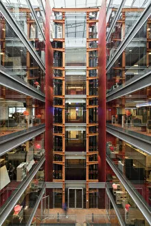 Modern Architecture Collection: BBC radio atrium DP177550