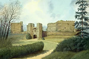 Castles of the South West Collection: Berry Pomeroy Castle J860421
