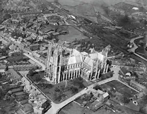 Yorkshire from the Air Collection: Beverley Minster EPW012710
