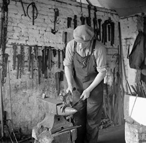 People Collection: Blacksmith, Norfolk a98_13558
