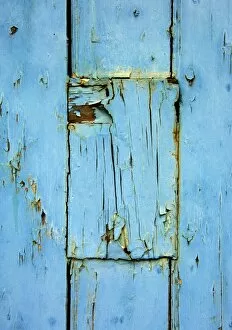 Wooden Collection: Blue door DP026613