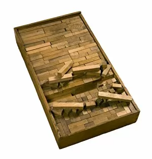 Wooden Collection: Box of Bricks DP028933