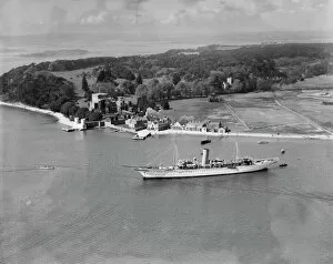 England's Maritime Heritage from the Air Collection: Brownsea Island EPW041058