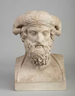 Roman Collection: Bust of Zeus Ammon N100779