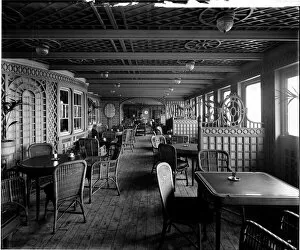 Images Dated 30th November 2018: Cafe Parisien, RMS Olympic BL24990_041