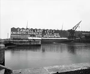 Industrial Collection: Cammell Laird shipyard at Birkenhead BL22201_011A