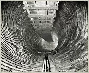 Engineering Collection: Cast iron tunnel lining MTA01_01_16