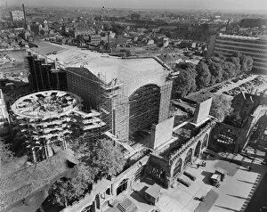 Coventry Cathedral Collection: Cathedral construction and Coventry JLP01_08_058197