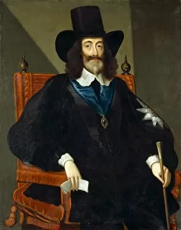 Royal portraits Collection: Charles I J000080