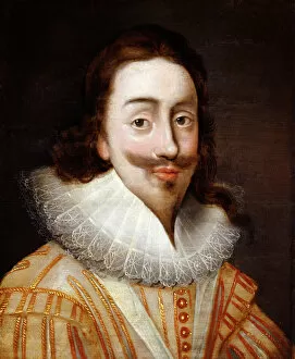 Royal portraits Collection: Charles I K060144