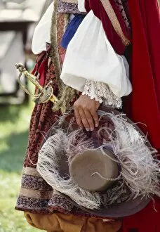 English Civil War Collection: Charles II costume M040182