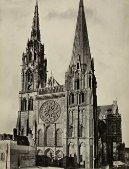 The 1880s Collection: Chartres Cathedral, France AL2383_014_01