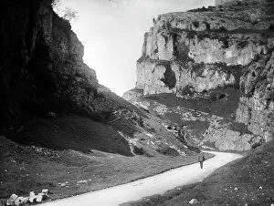 1900s Collection: Cheddar Gorge MCF01_02_1307