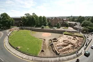 Archaeology Collection: Chester Roman Amphitheatre N071454