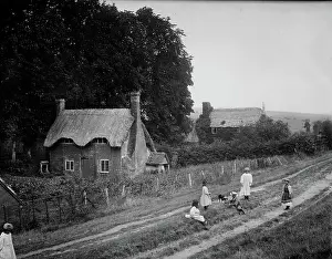 : Children Playing, West Ilsley CC97_02716